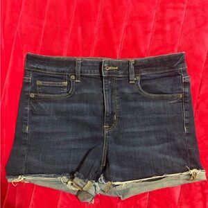 Denim high rise Women Shorts American eagle next level stretch high rise size 10
